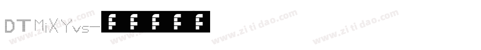 DT Mi X Yvs字体转换